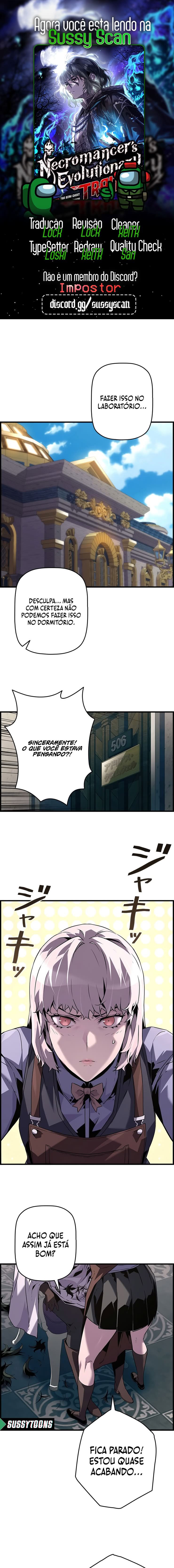 Necromante Evoluído Capítulo 101 Página 1