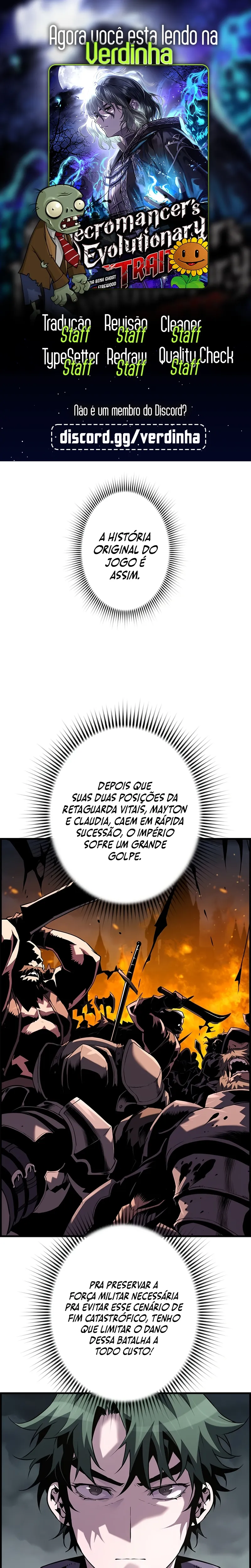 Necromante Evoluído Capítulo 106 Página 1
