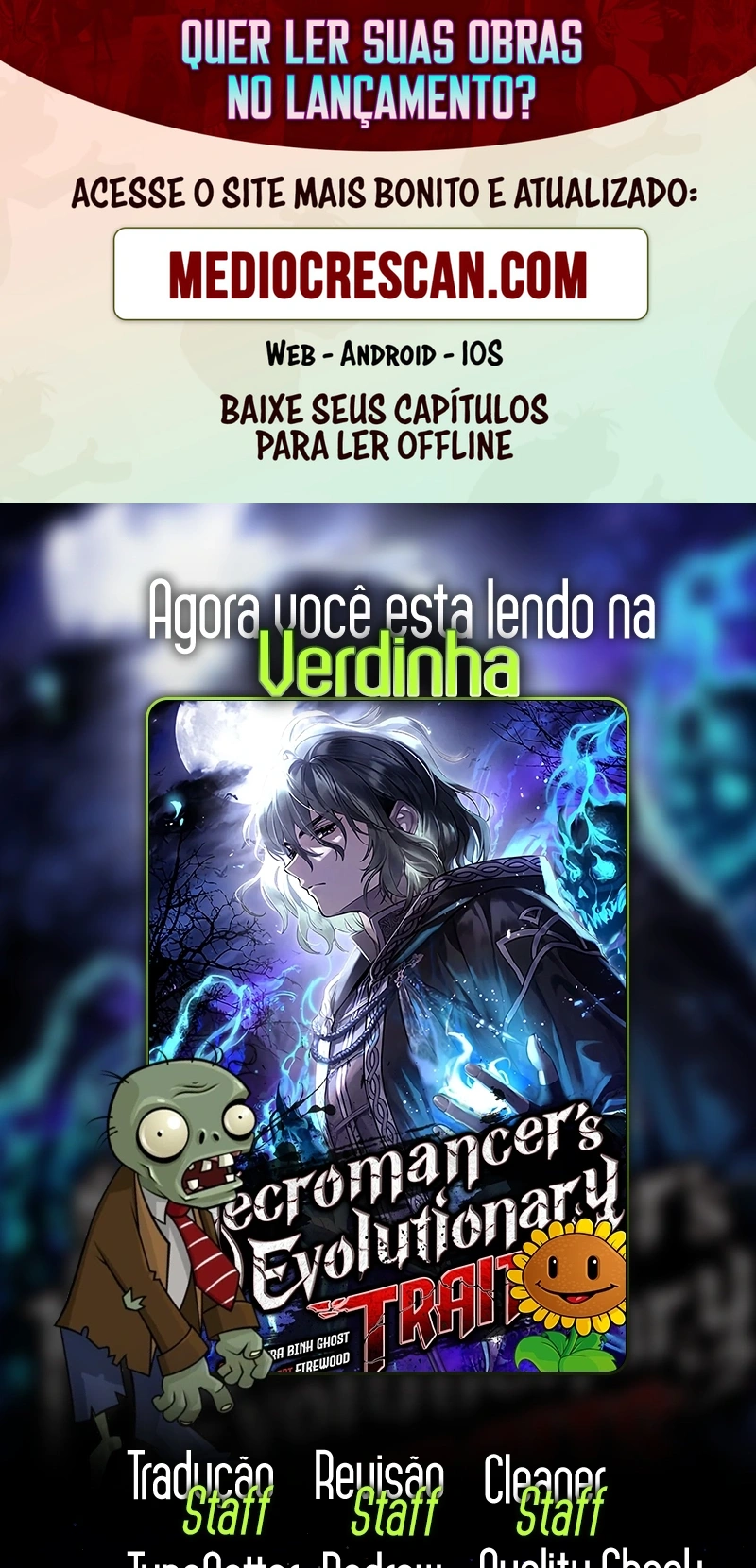 Necromante Evoluído Capítulo 110 Página 1
