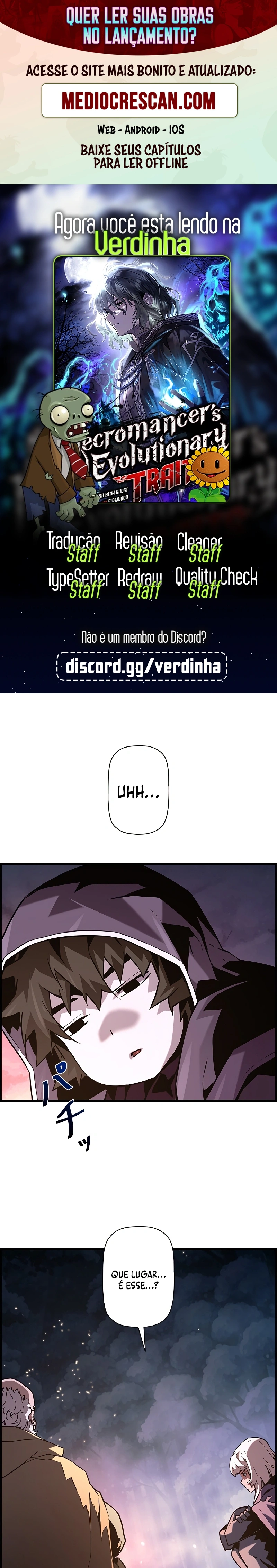 Necromante Evoluído Capítulo 114 Página 1