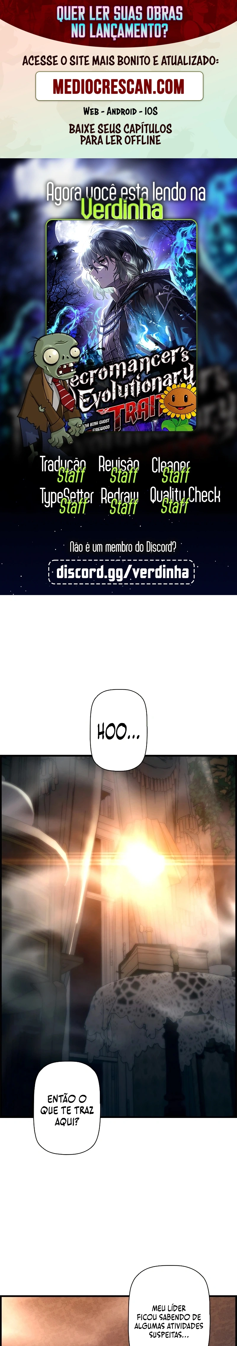 Necromante Evoluído Capítulo 119 Página 1