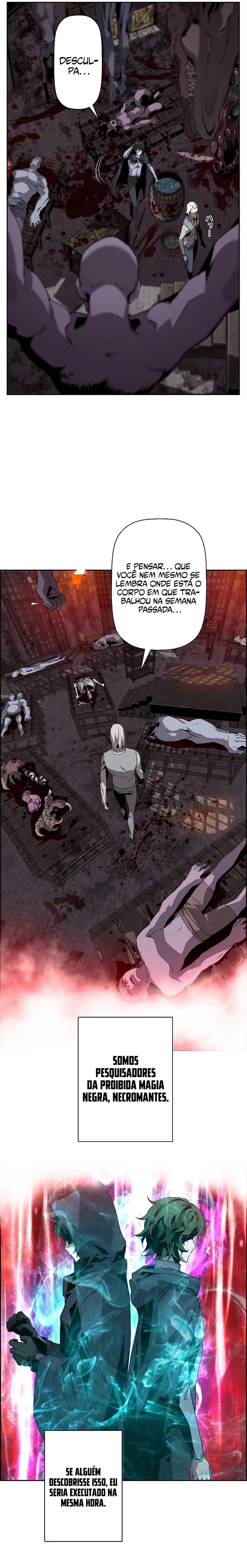 Necromante Evoluído Capítulo 2 Página 3