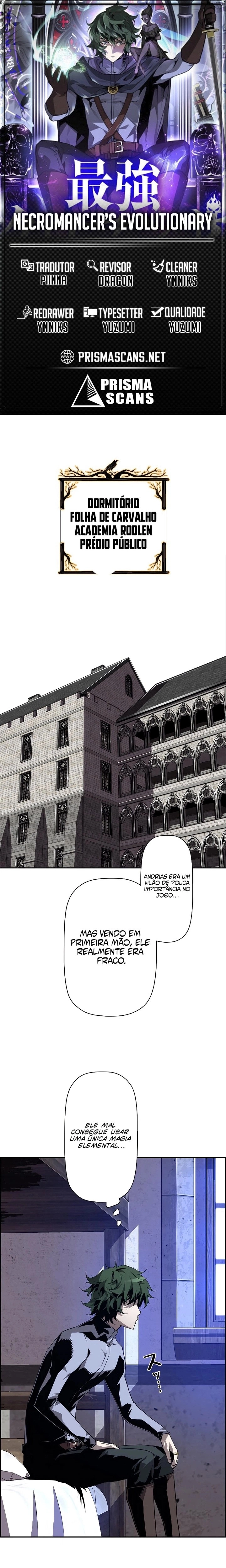 Necromante Evoluído Capítulo 3 Página 1