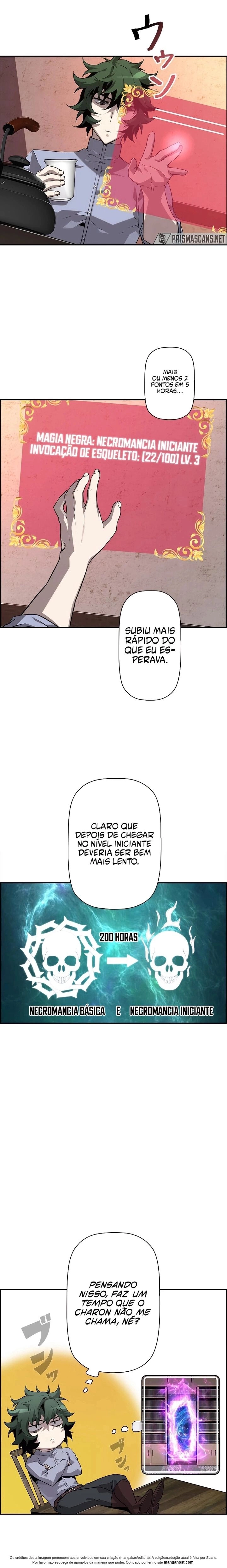 Necromante Evoluído Capítulo 5 Página 5