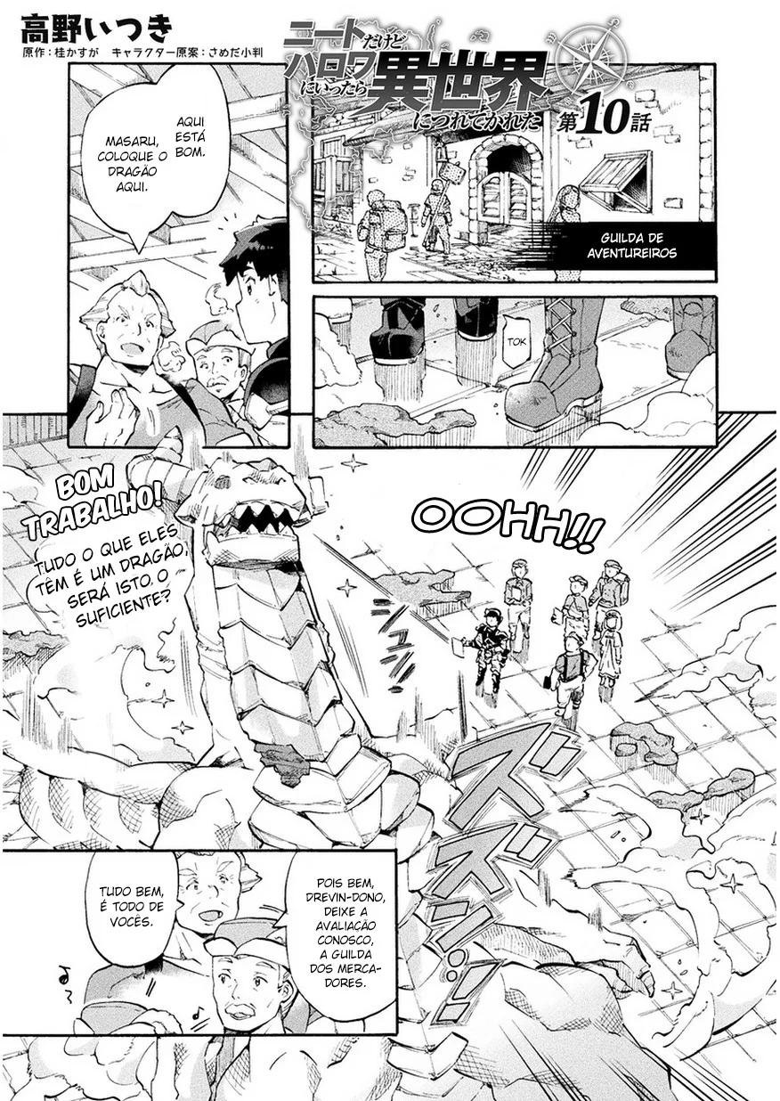 NEET dakedo Hello Work ni Ittara Isekai ni Tsuretekareta Capítulo 10 Página 2