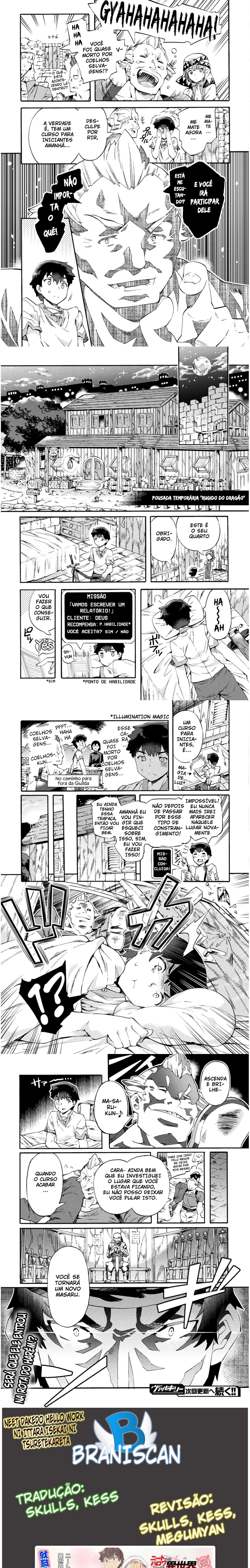 NEET dakedo Hello Work ni Ittara Isekai ni Tsuretekareta Capítulo 2 Página 5
