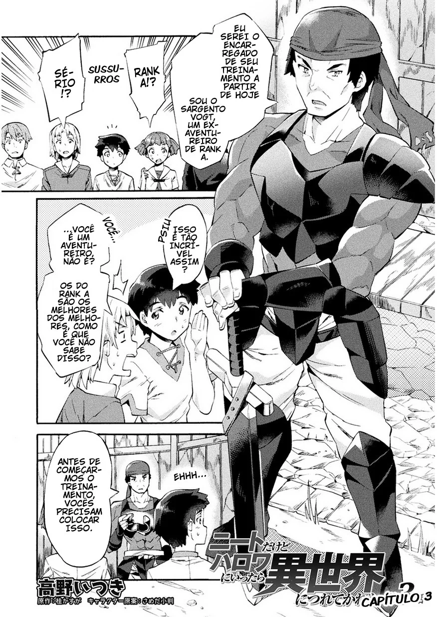 NEET dakedo Hello Work ni Ittara Isekai ni Tsuretekareta Capítulo 3 Página 3