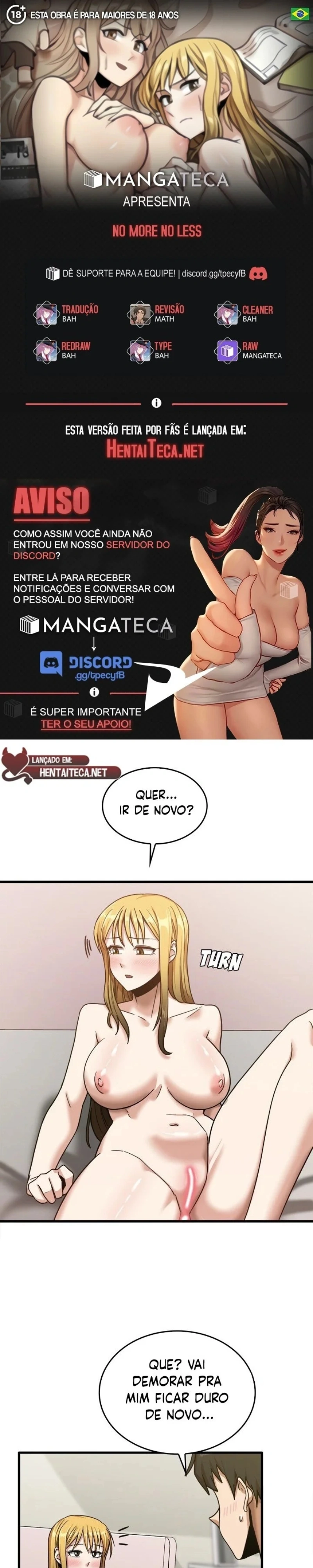 Nem Mais, Nem Menos Capítulo 11 Página 1