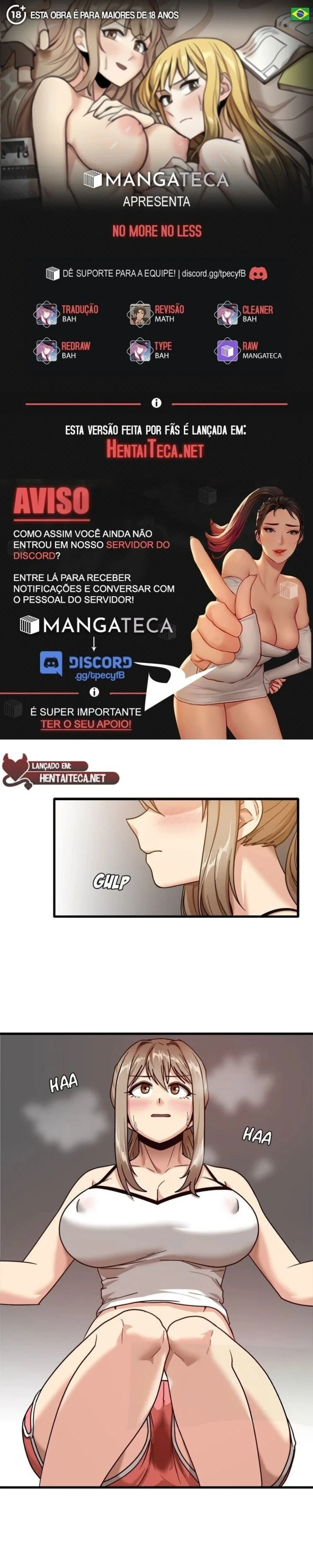 Nem Mais, Nem Menos Capítulo 3 Página 1
