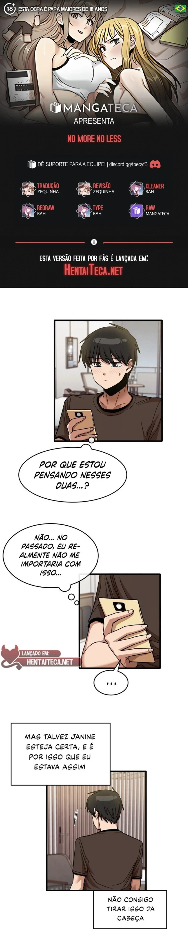 Nem Mais, Nem Menos Capítulo 43 Página 1