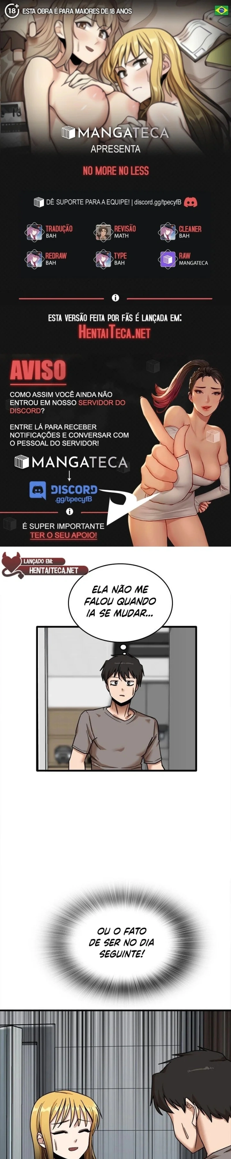 Nem Mais, Nem Menos Capítulo 7 Página 1