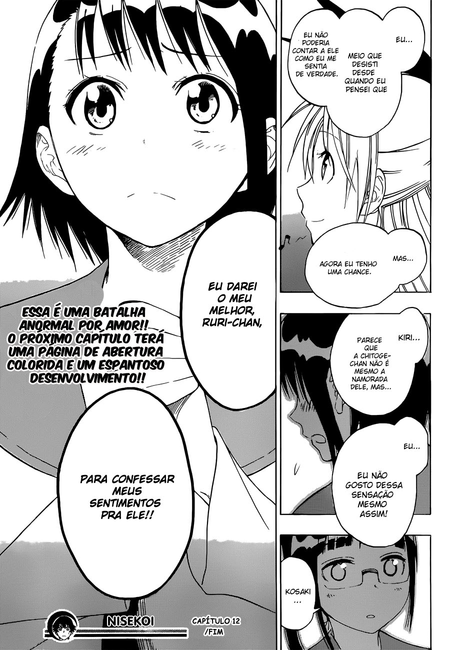 Nisekoi Capítulo 12 Página 19