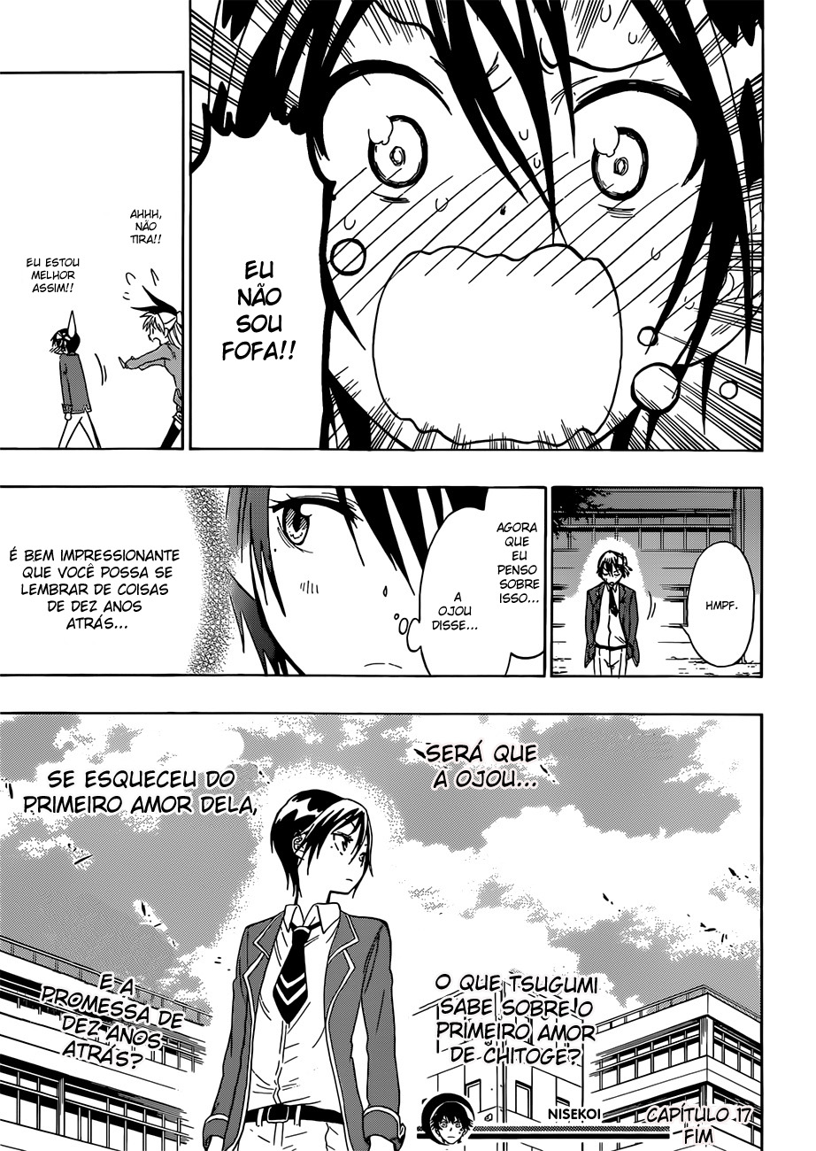 Nisekoi Capítulo 17 Página 19
