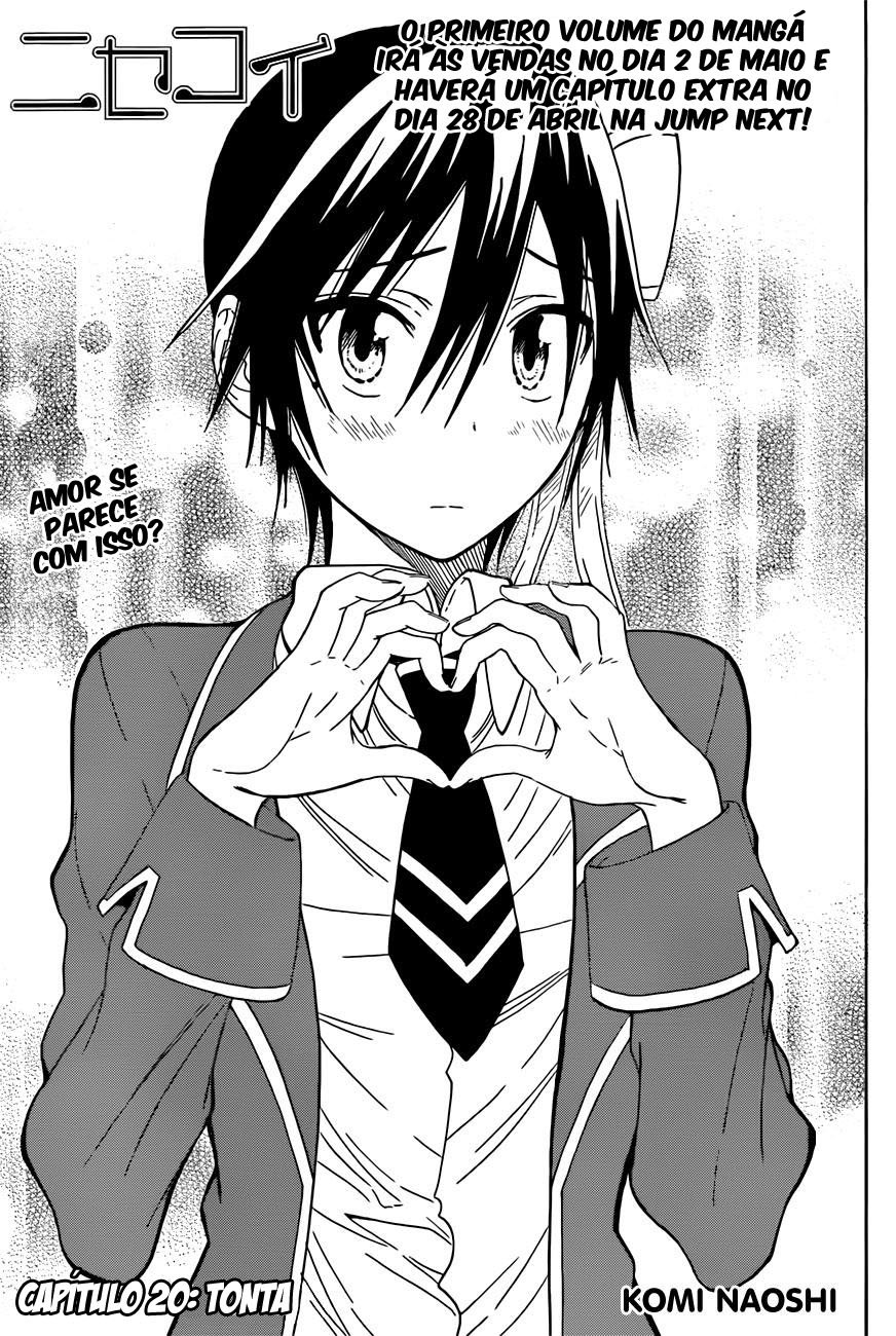 Nisekoi Capítulo 20 Página 1