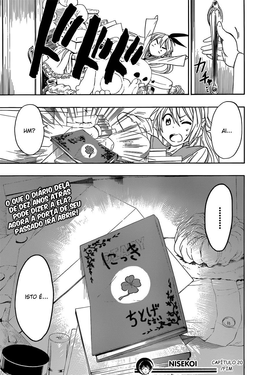 Nisekoi Capítulo 20 Página 19