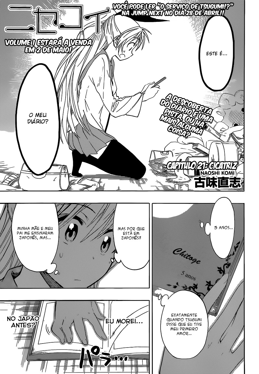 Nisekoi Capítulo 21 Página 1