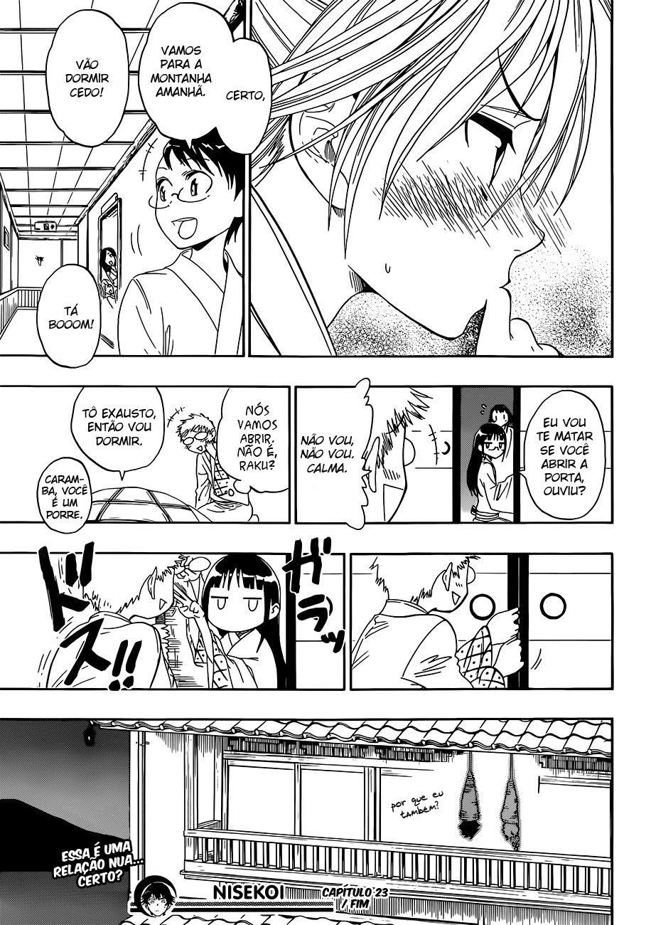 Nisekoi Capítulo 23 Página 19
