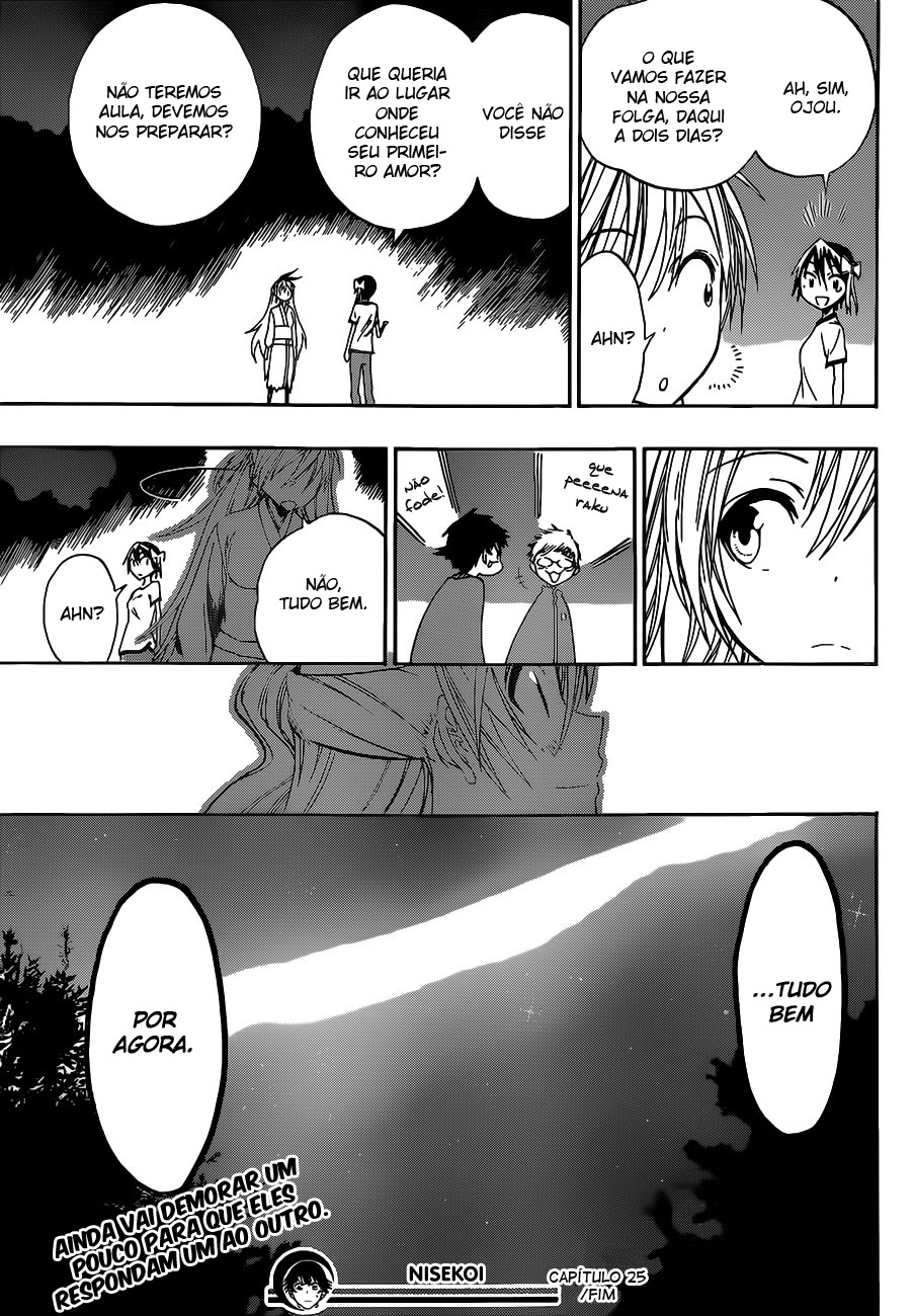 Nisekoi Capítulo 25 Página 18