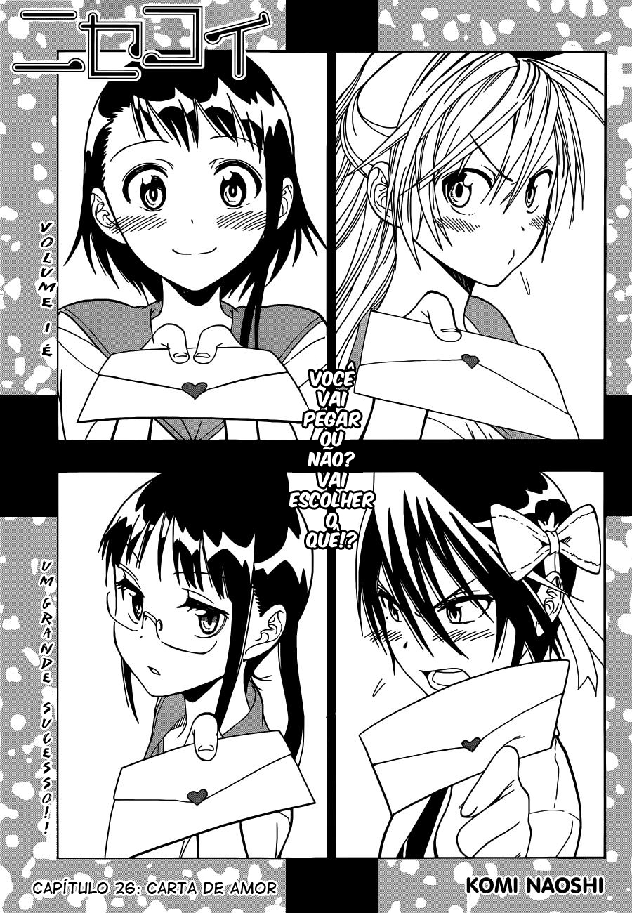 Nisekoi Capítulo 26 Página 3