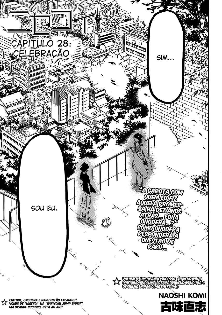Nisekoi Capítulo 28 Página 1