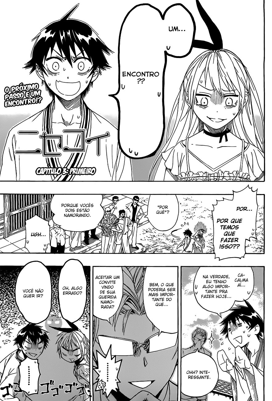 Nisekoi Capítulo 3 Página 1