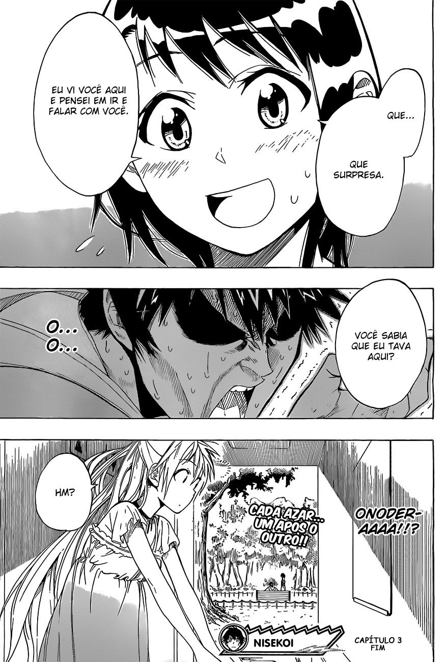 Nisekoi Capítulo 3 Página 23