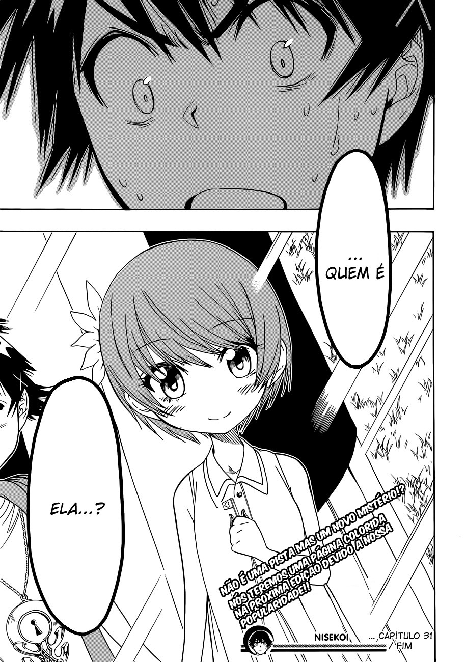Nisekoi Capítulo 31 Página 19