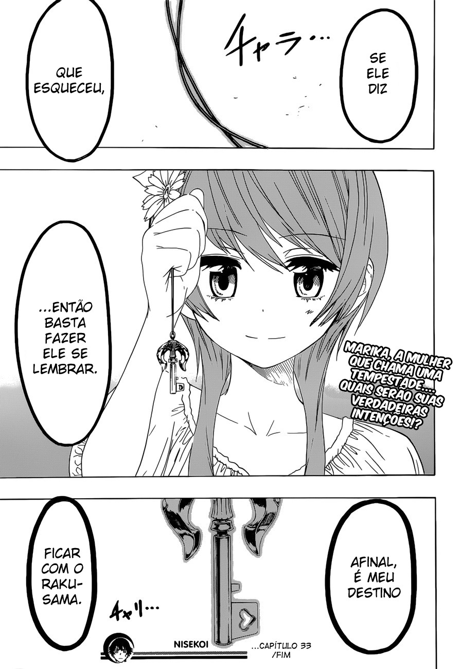 Nisekoi Capítulo 33 Página 19