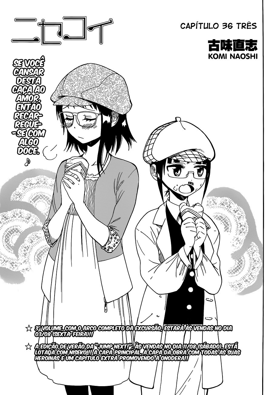 Nisekoi Capítulo 36 Página 1