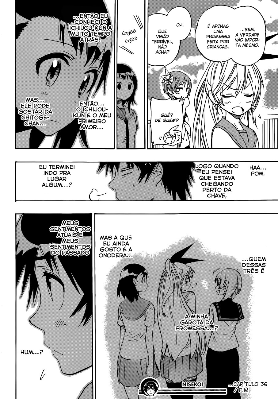 Nisekoi Capítulo 36 Página 18