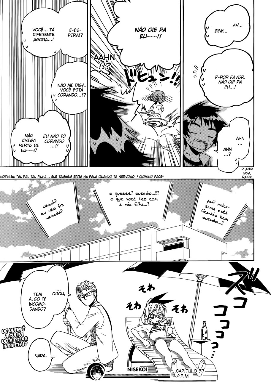 Nisekoi Capítulo 37 Página 19