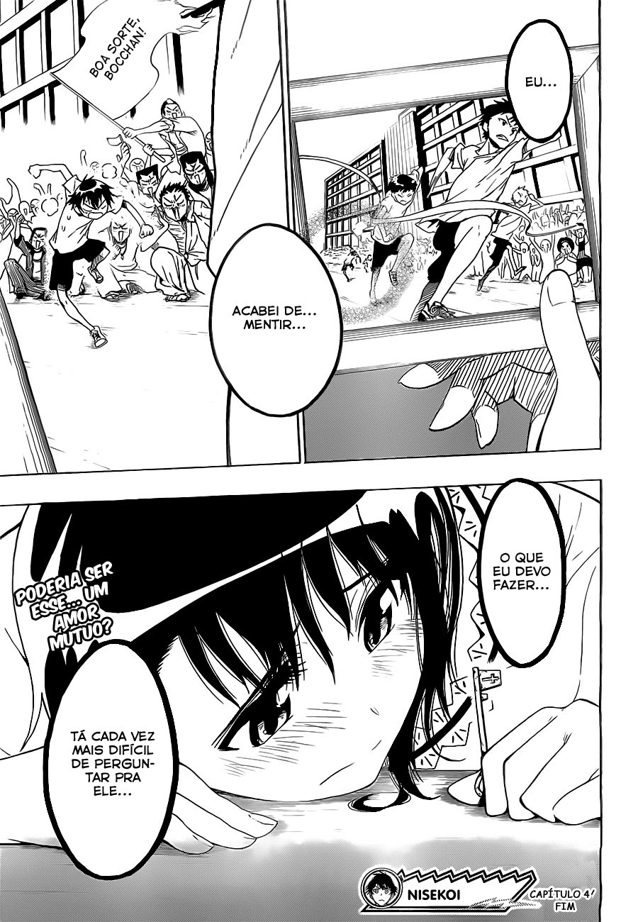 Nisekoi Capítulo 4 Página 19