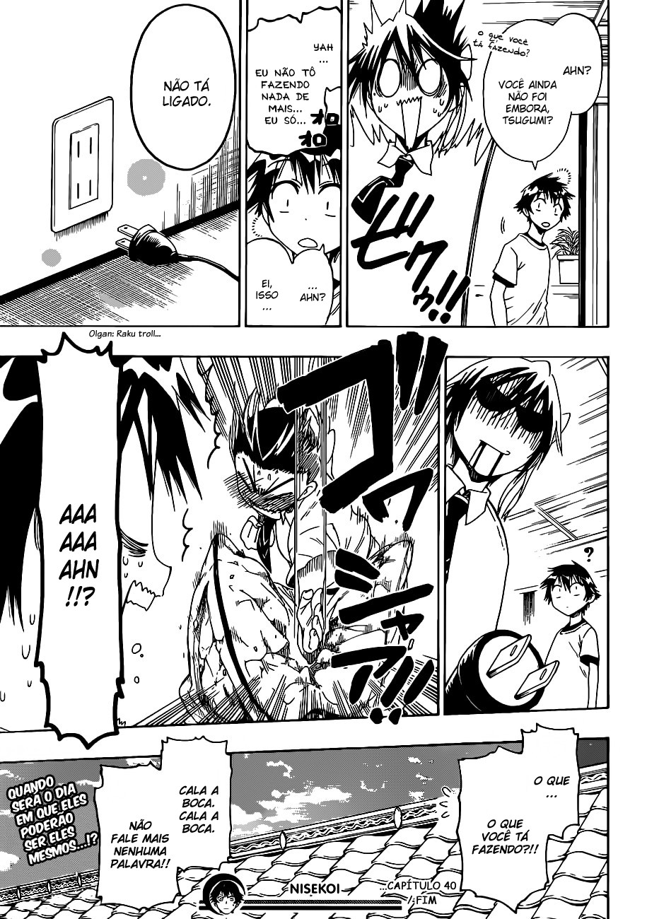 Nisekoi Capítulo 40 Página 19