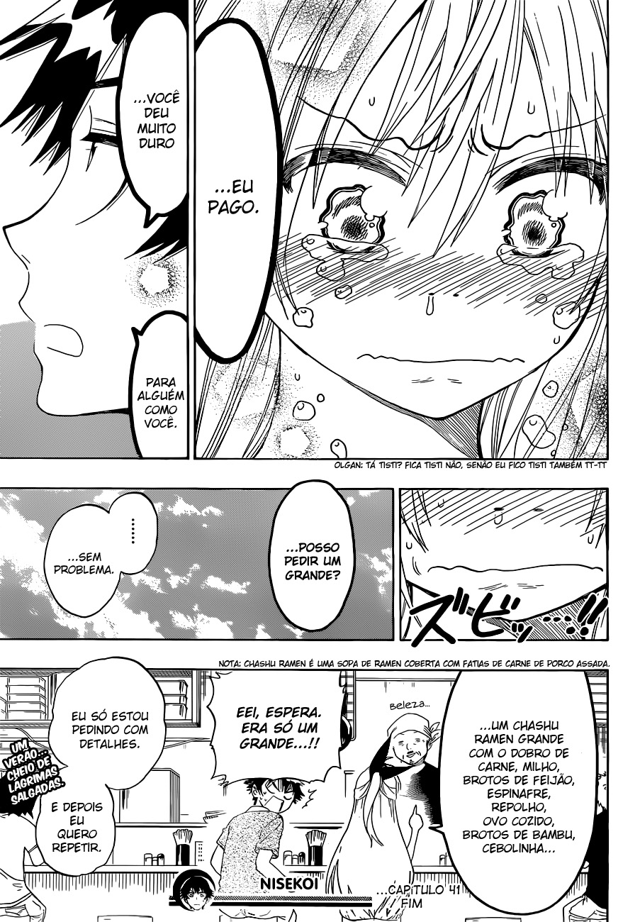Nisekoi Capítulo 41 Página 19
