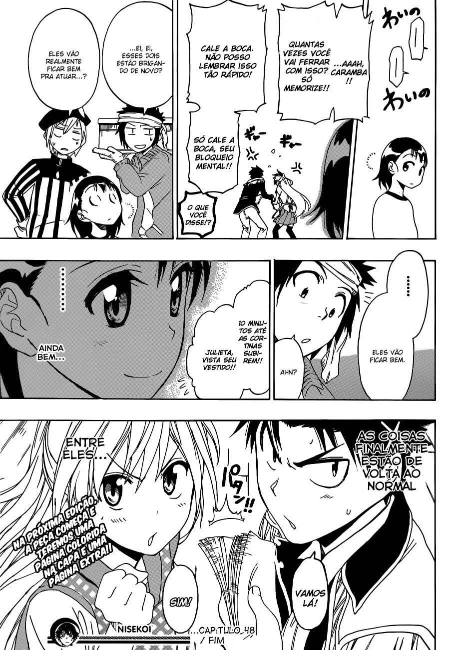 Nisekoi Capítulo 48 Página 19