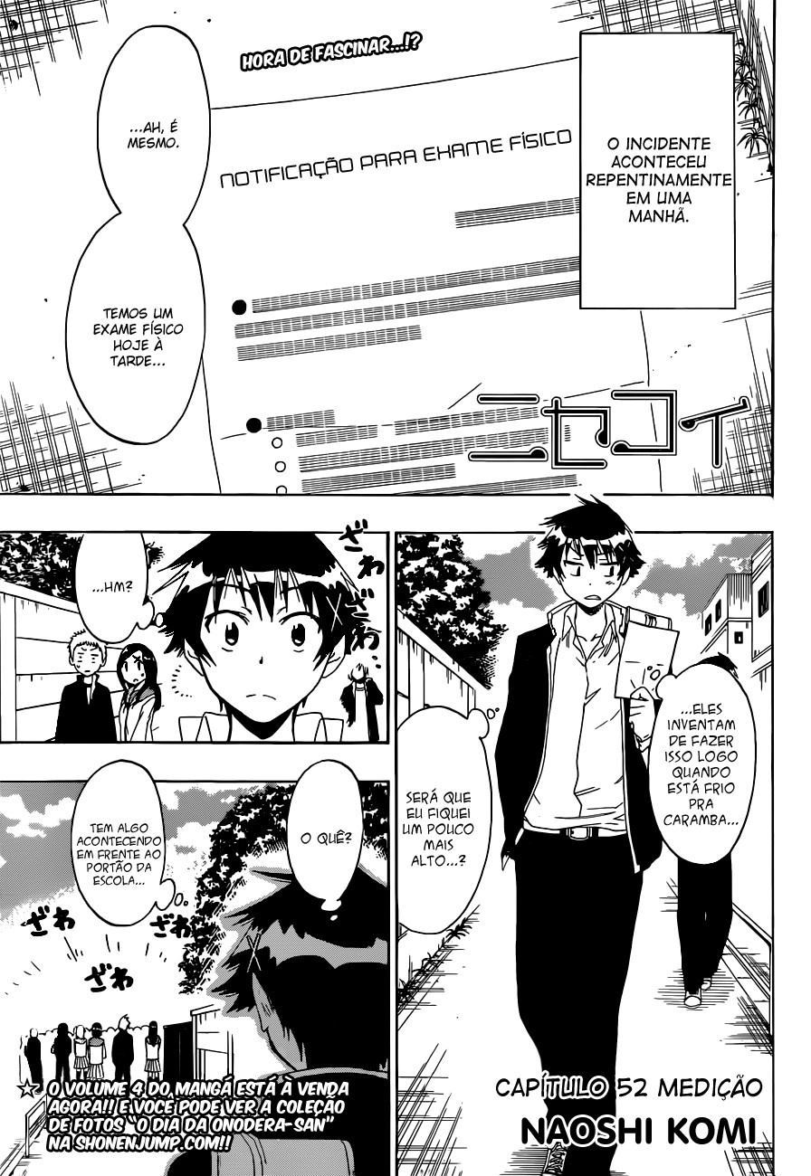 Nisekoi Capítulo 52 Página 1