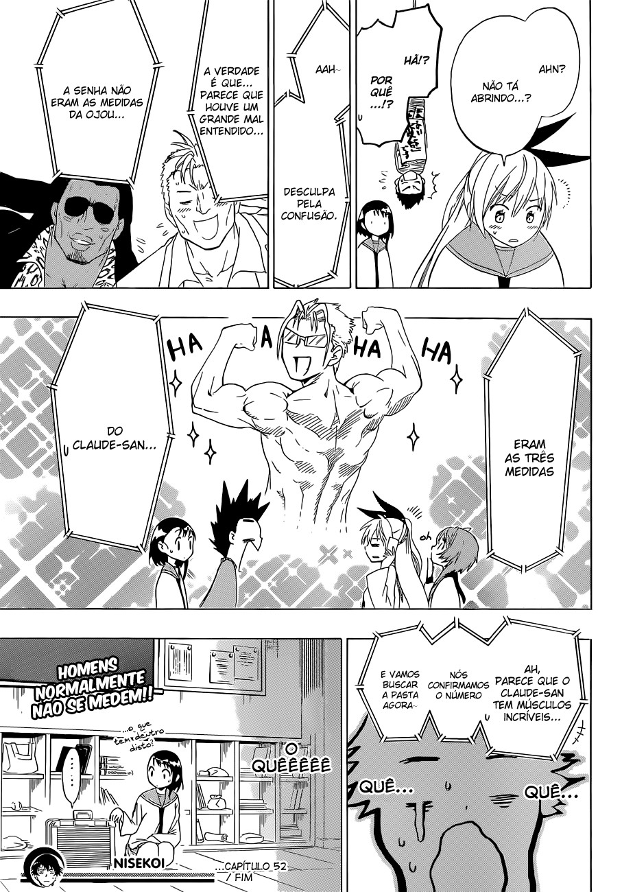 Nisekoi Capítulo 52 Página 19
