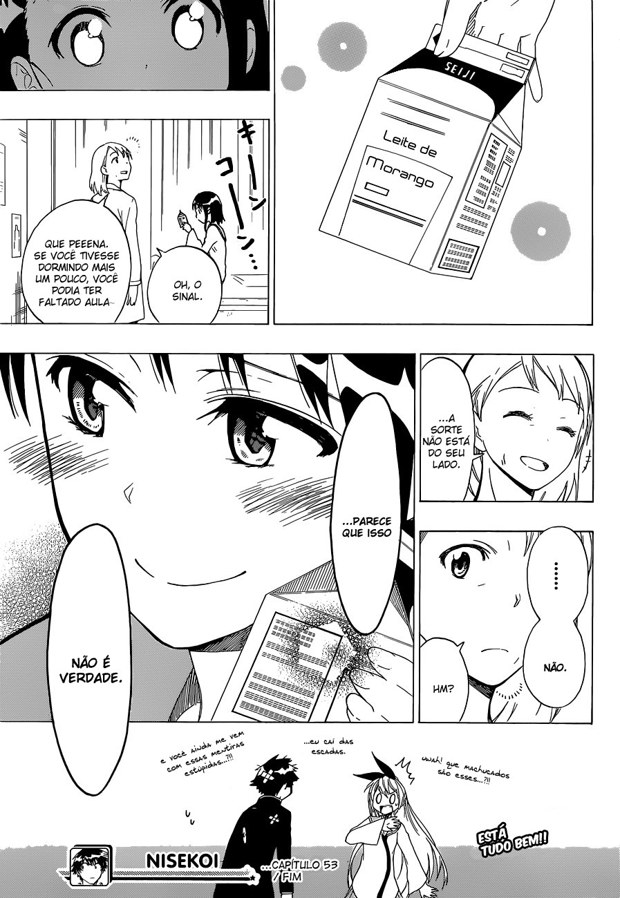 Nisekoi Capítulo 53 Página 19