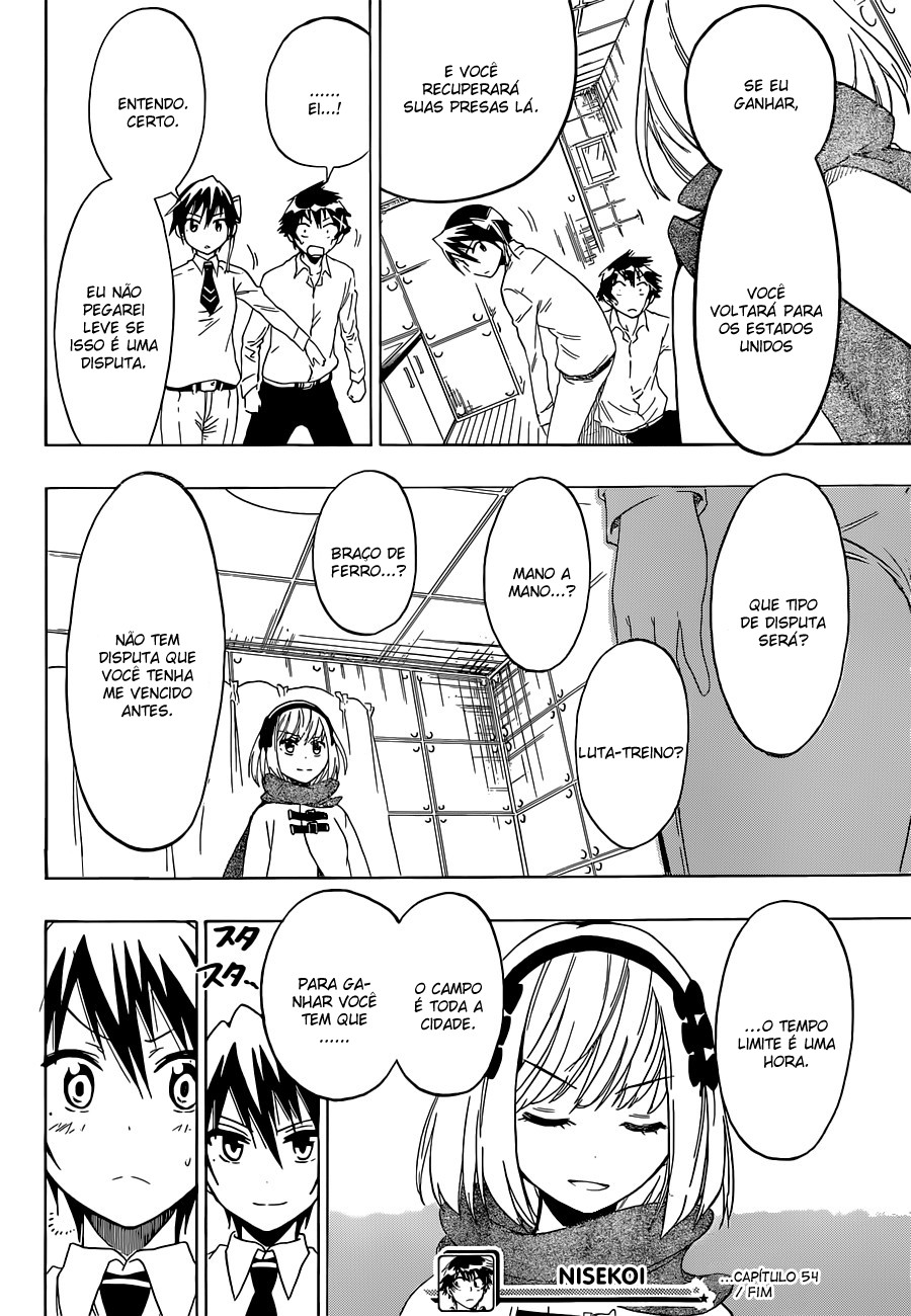 Nisekoi Capítulo 54 Página 18