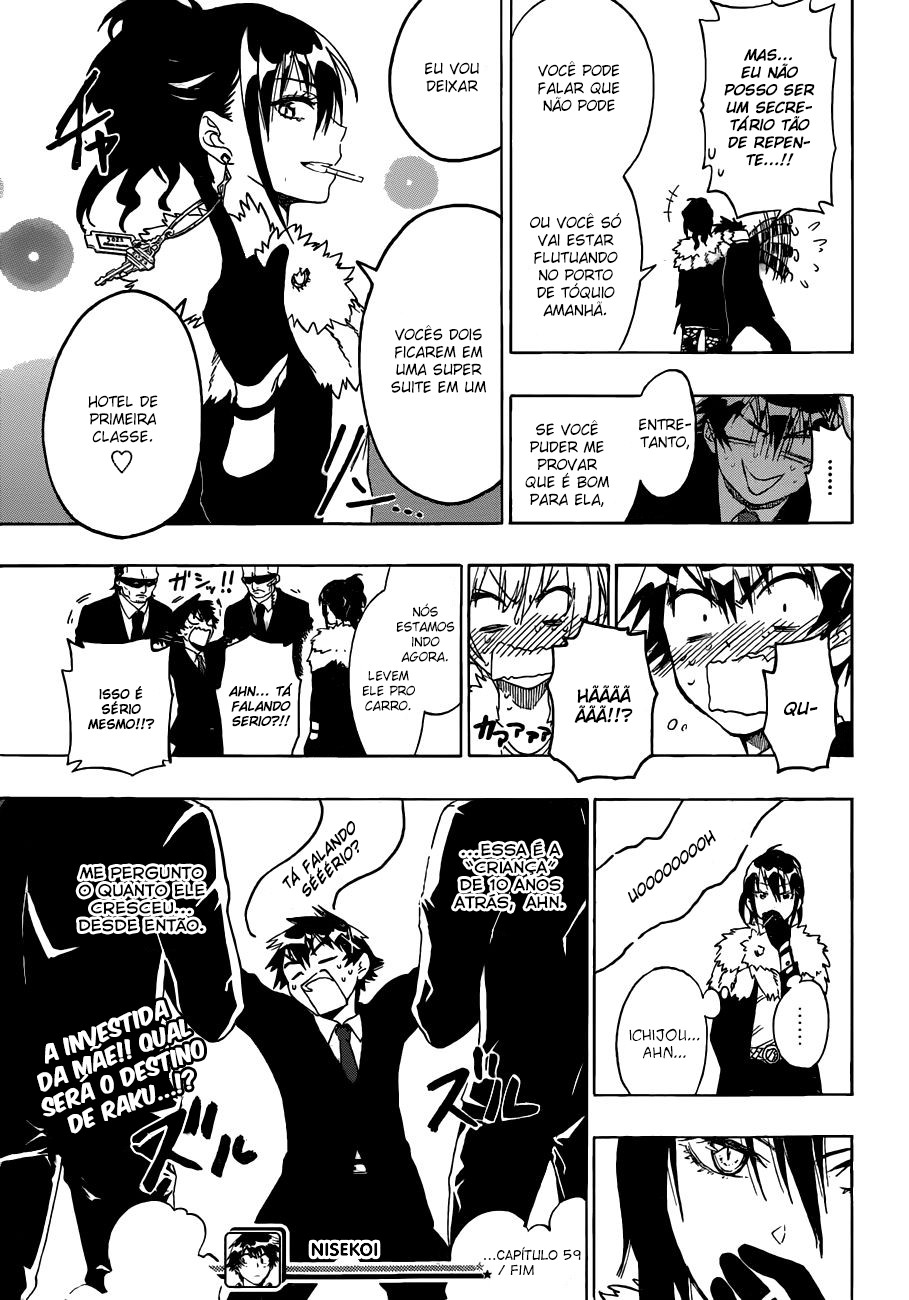 Nisekoi Capítulo 59 Página 19