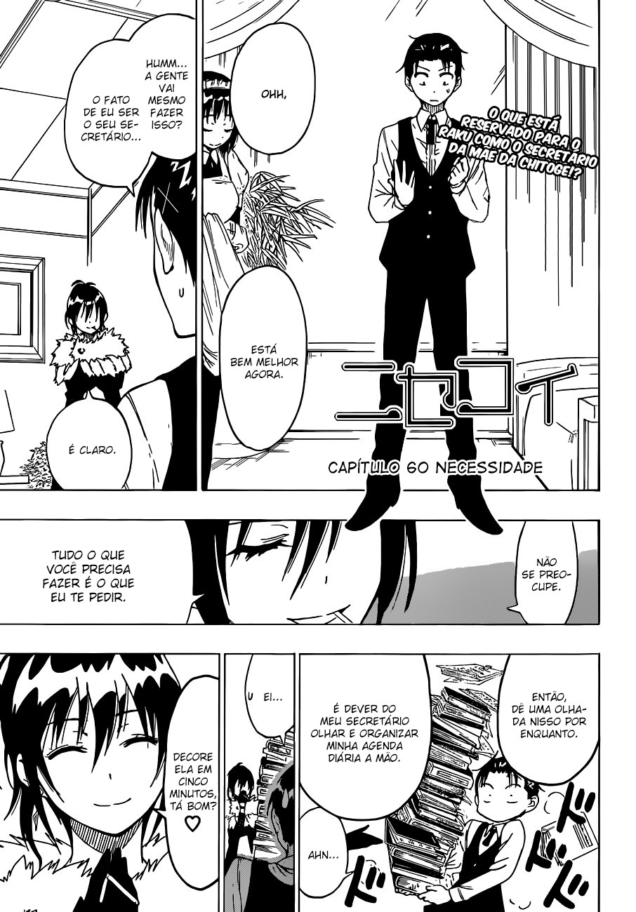 Nisekoi Capítulo 60 Página 1