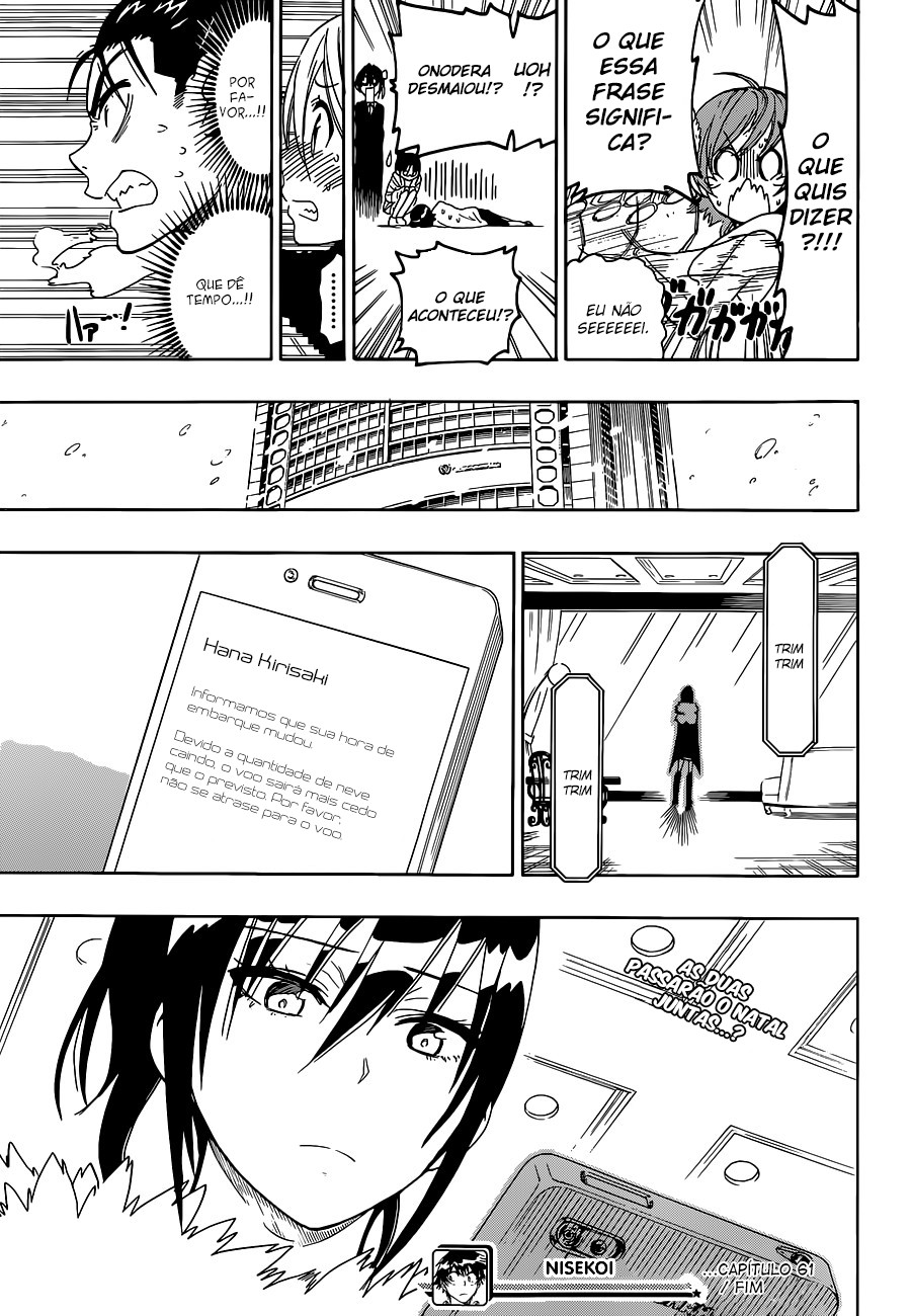 Nisekoi Capítulo 61 Página 19