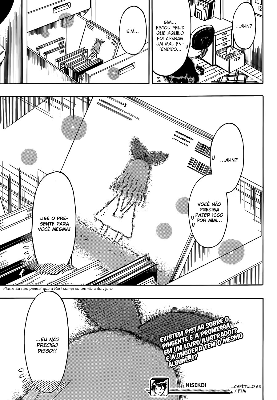 Nisekoi Capítulo 63 Página 19