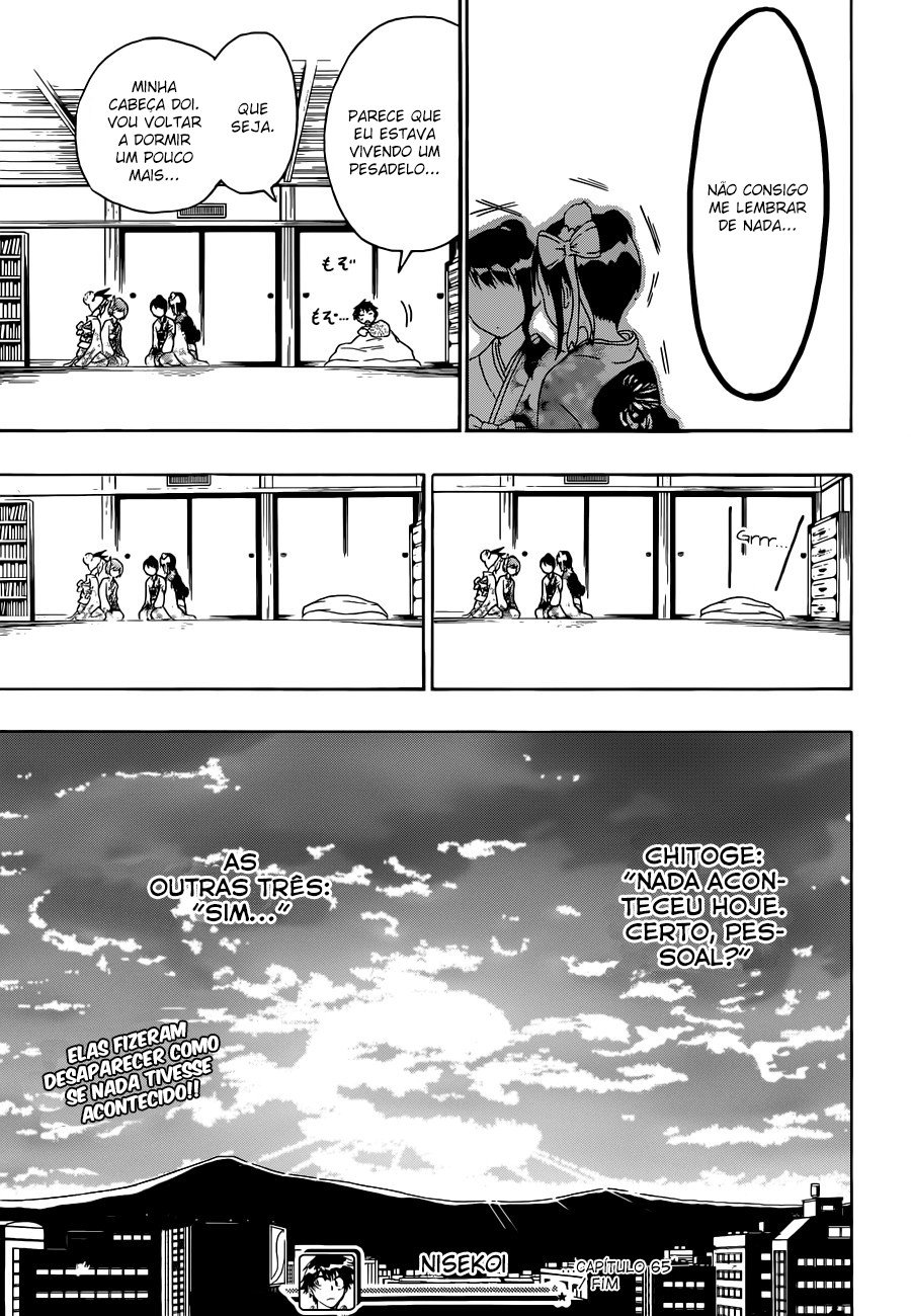 Nisekoi Capítulo 65 Página 19