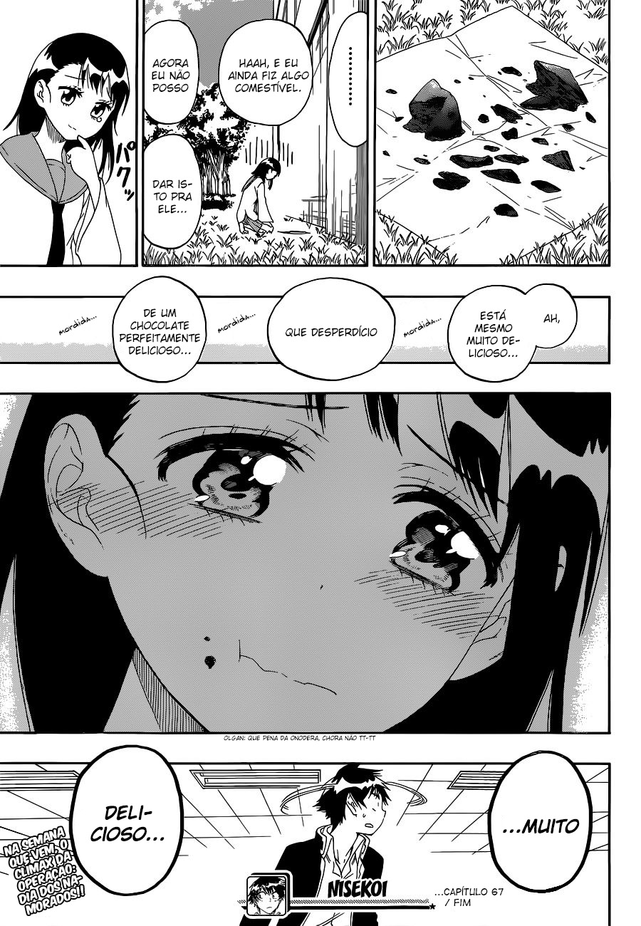 Nisekoi Capítulo 67 Página 19