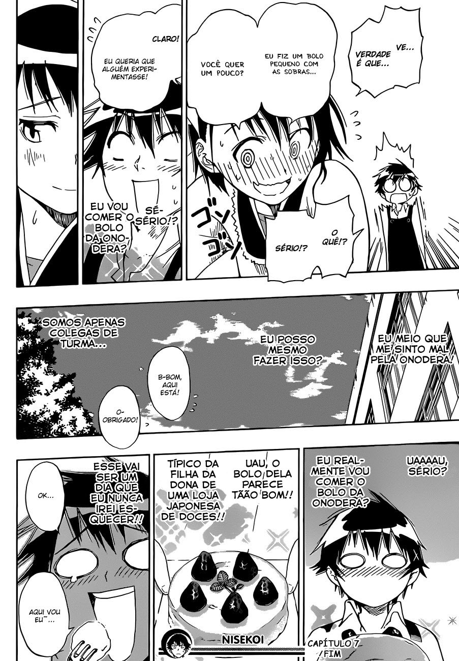 Nisekoi Capítulo 7 Página 20
