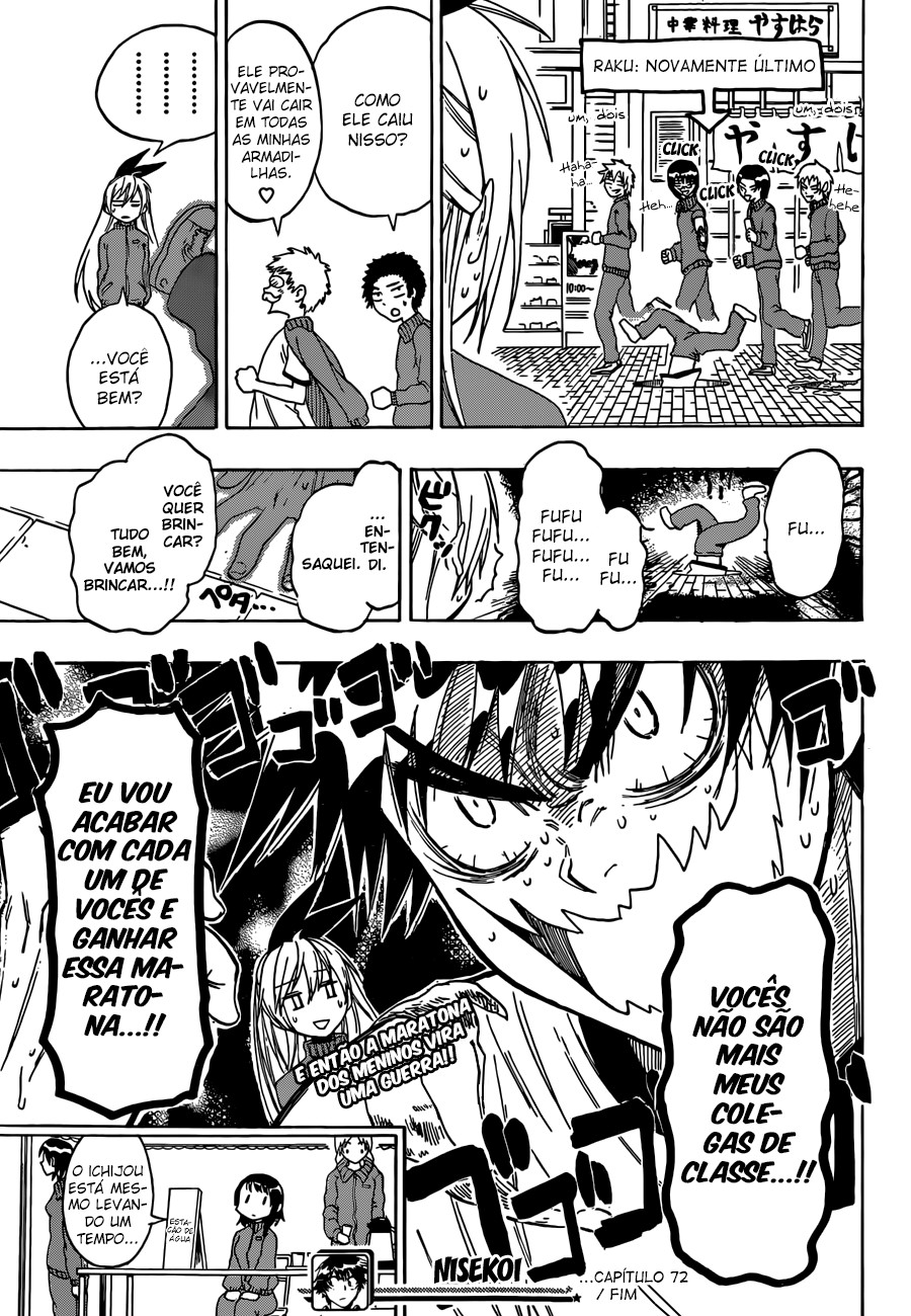 Nisekoi Capítulo 72 Página 19