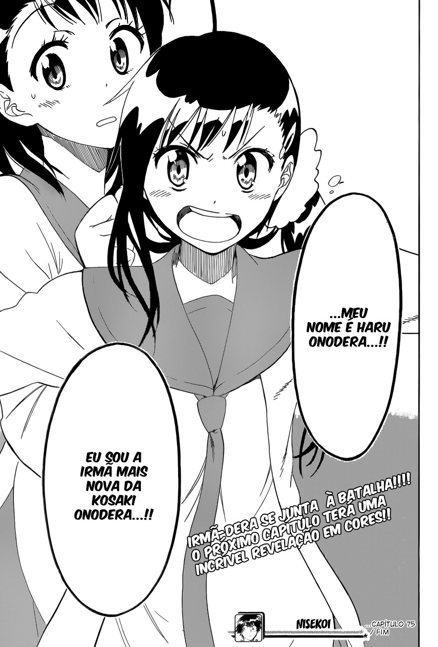 Nisekoi Capítulo 75 Página 19