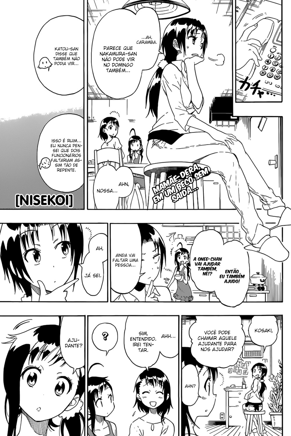Nisekoi Capítulo 77 Página 1