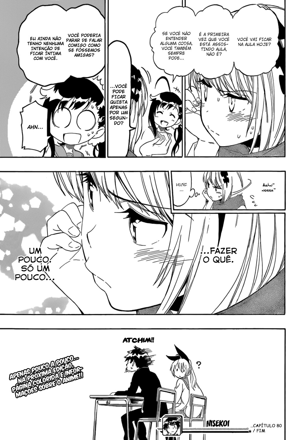 Nisekoi Capítulo 80 Página 19